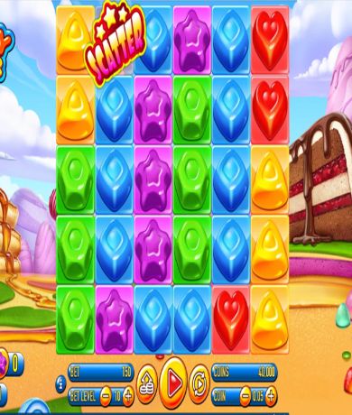 Spil gratis lige nu p&aring; Candy Tower, spillemaskine online fra Habanero | Danske Casinoer