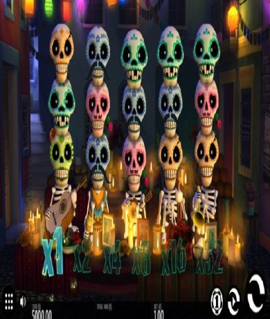 Spil gratis lige nu p&aring; Esqueleto Explosivo, spillemaskine online fra Thunderkick | Danske Casinoer