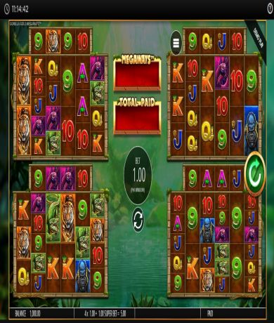 Spil gratis lige nu p&aring; Gorilla Gold Megaways, spillemaskine online fra Blueprint Gaming | Danske Casinoer