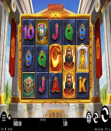 Spil gratis lige nu p&aring; Midas Golden Touch, spillemaskine online fra Thunderkick | Danske Casinoer