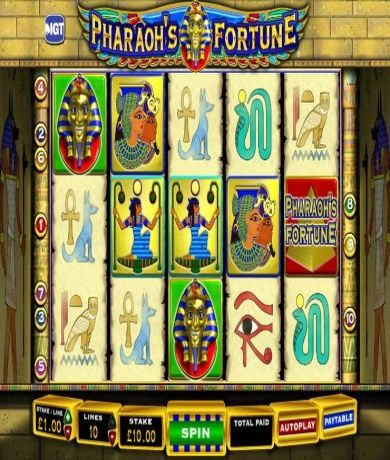 Spil gratis lige nu p&aring; Pharaoh's Fortune online slot fra IGT | Danske Casinoer