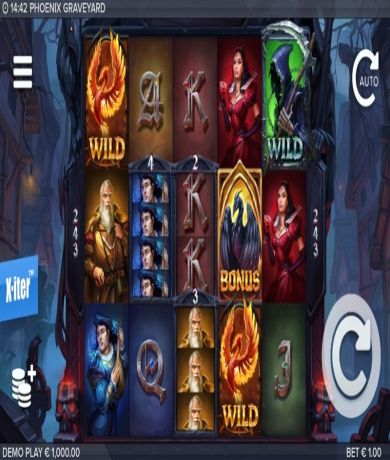 Spil gratis lige nu p&aring; Phoenix Graveyard, online spillemaskine fra ELK Studios | Danske Casinoer