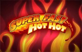 super fast hot hot logo