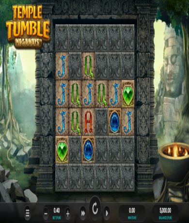 Spil gratis lige nu p&aring; Temple Tumble, Megaways-spillemaskine online fra Relax Gaming | Danske Casinoer