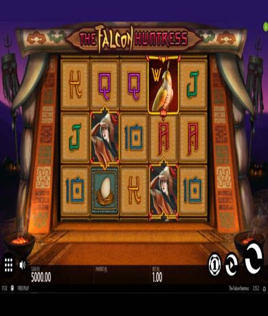 Spil gratis lige nu p&aring; The Falcon Huntress online slot fra Thunderkick | Danske Casinoer