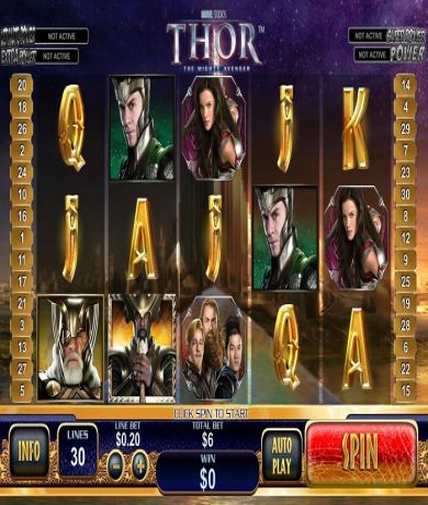 Spil gratis lige nu p&aring; Thor-spillemaskine online fra Playtech | Danske Casinoer