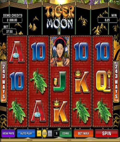 Spil gratis lige nu p&aring; Tiger Moon online slot fra Aristocrat | Danske Casinoer