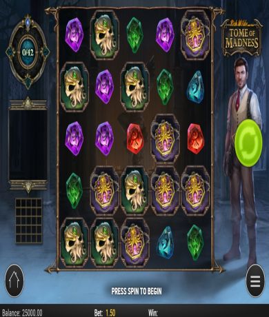 Spil gratis lige nu p&aring; Tome of Madness spillemaskine fra Play&rsquo;n Go | Danske Casinoer