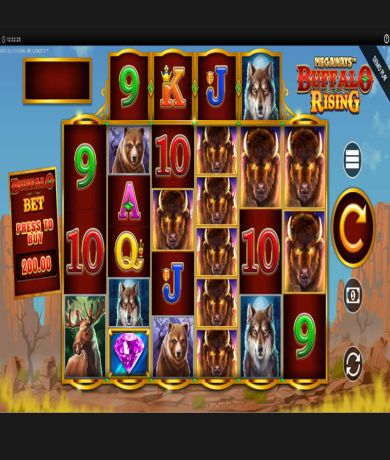 Spil gratis lige nu p&aring; Buffalo Rising Megaways, online slot fra Blueprint Gaming | Danske Casinoer