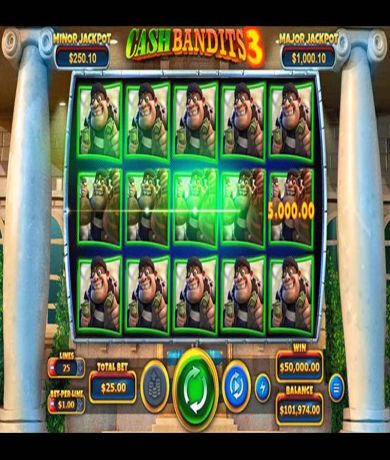 Spil gratis lige nu p&aring; Cash Bandits 3 slot online fra Realtime Gaming | Danske Casinoer