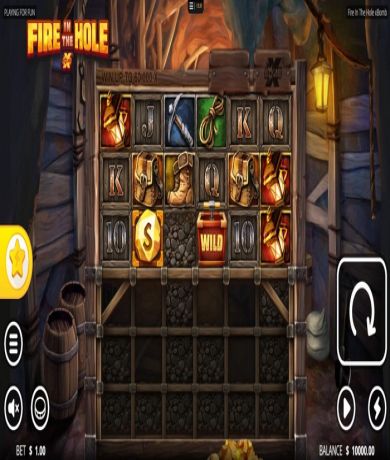 Spil gratis lige nu p&aring; Fire in the Hole slot online fra NoLimit City | Danske Casinoer