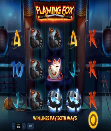 Spil gratis lige nu p&aring; Flaming Fox spillemaskine online fra Red Tiger Gaming | Danske Casinoer