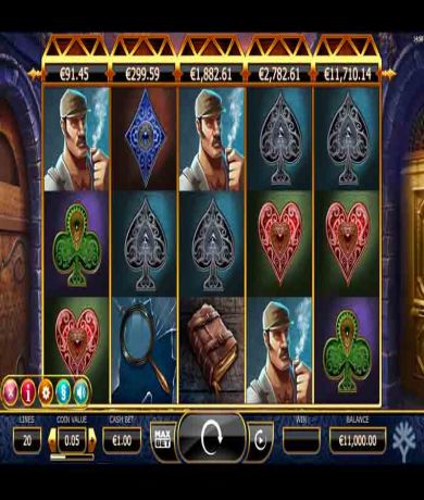 Spil gratis lige nu p&aring; Holmes and the Stolen Stones-spillemaskine online fra Yggdrasil Gaming | Danske Casinoer