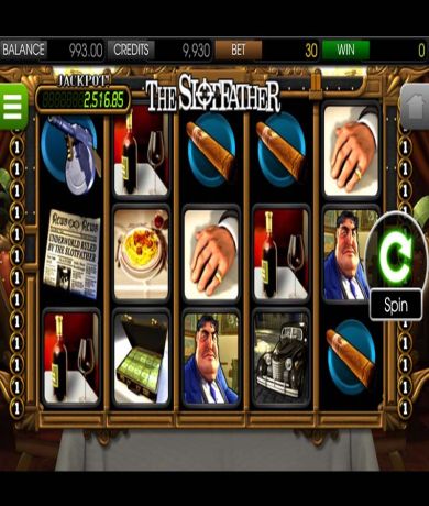 Spil gratis lige nu p&aring; The Slotfather online spillemaskine fra Betsoft | Danske Casinoer