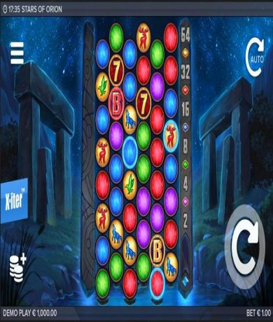 Spil gratis lige nu p&aring; Stars of Orion Slot Online fra ELK Studios | Danske Casinoer