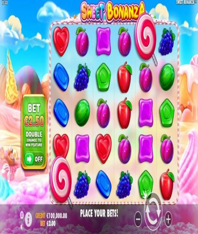 Spil gratis lige nu p&aring; Sweet Bonanza online spillemaskine fra Pragmatic Play | Danske Casinoer