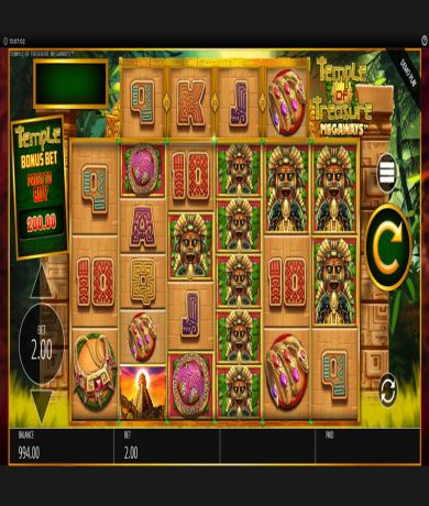 Spil gratis lige nu p&aring; Temple of Treasure Megaways, online slot fra Blueprint Gaming | Danske Casinoer