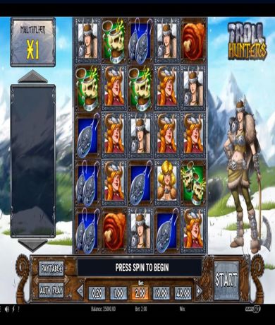 Spil gratis lige nu p&aring; Troll Hunters, online slot fra Play&rsquo;n Go | Danske Casinoer