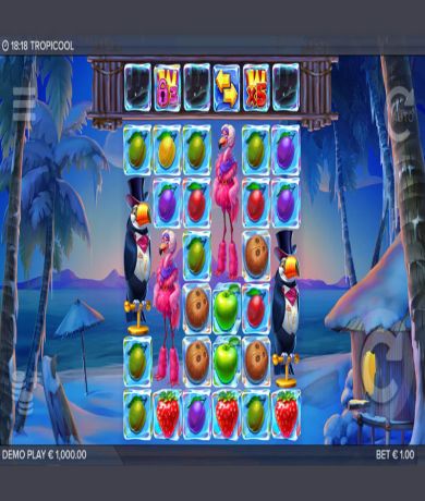 Spil gratis lige nu p&aring; Tropicool, online slot fra Elk Studios | Danske Casinoer