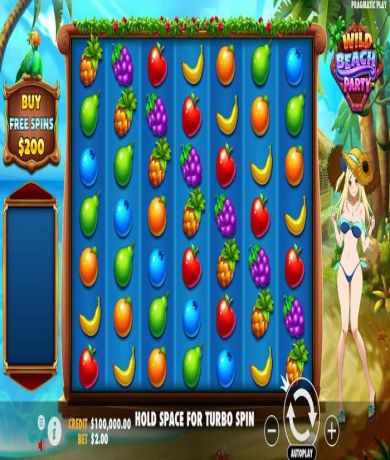 Spil gratis lige nu p&aring; Wild Beach Party fra Pragmatic Play | Danske Casinoer