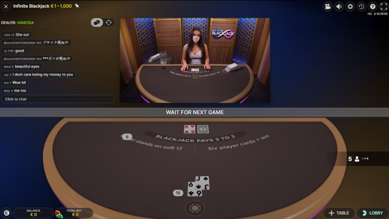 Et ekstra kig p&aring; live blackjack